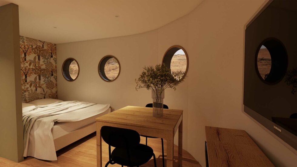 gite moussaillon - Chambre