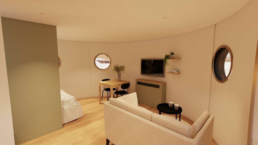 Gite Moussaillon Salon